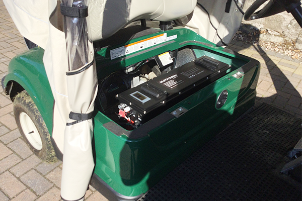 48V 100Ah Lithium Battery to the UK for Yahama Golf Buggy