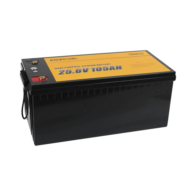 24V 105Ah Dual Purpose LiFePO4 Battery