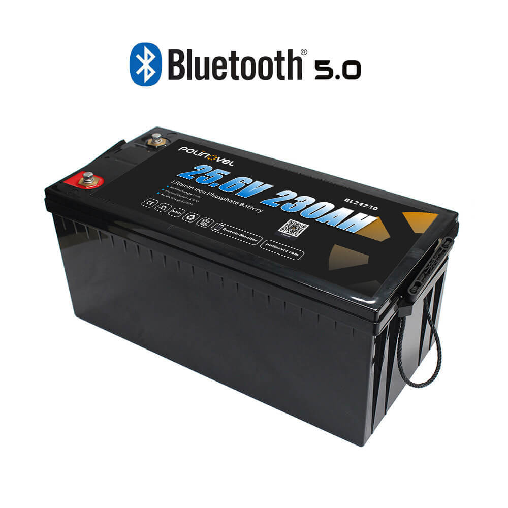 24V 200Ah LiFePO4 Bluetooth Battery BL24200 - Buy Product on Polinovel  Lithium Battery