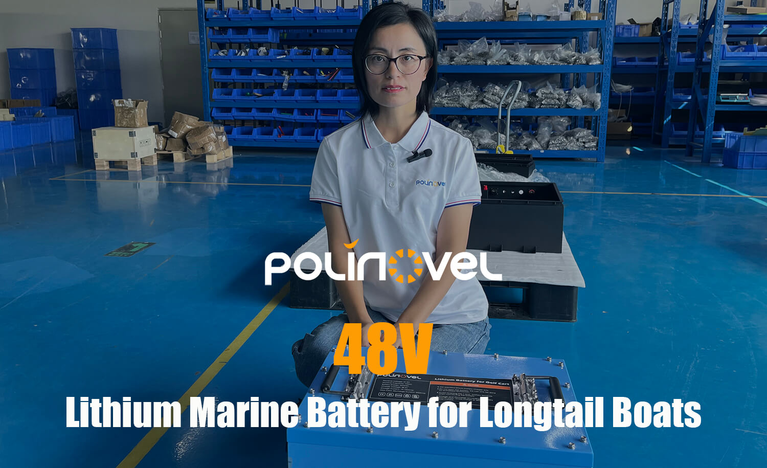 Polinovel 48V Lithium Marine Battery For Longtail Boats