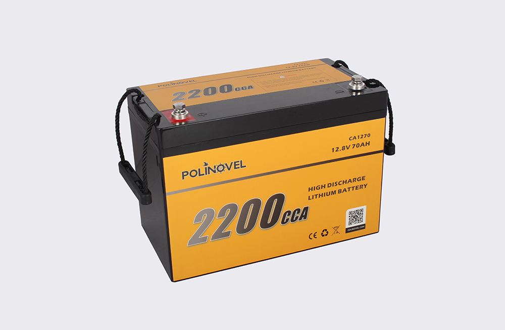 Chargeable Automotive 12V 70Ah 2200CCA Lithium Starting Battery