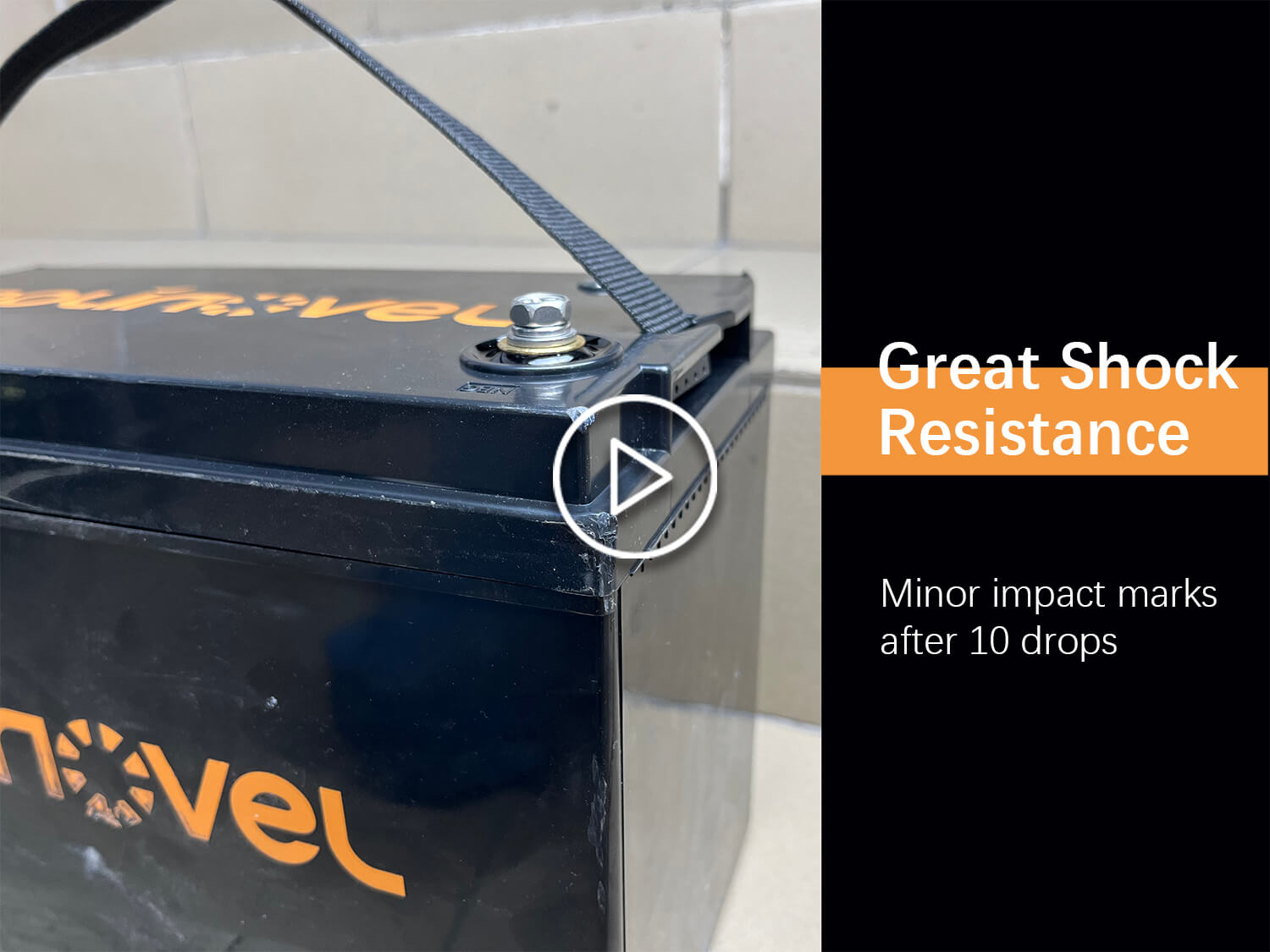 Polinovel Lithium Battery Shock Resistance