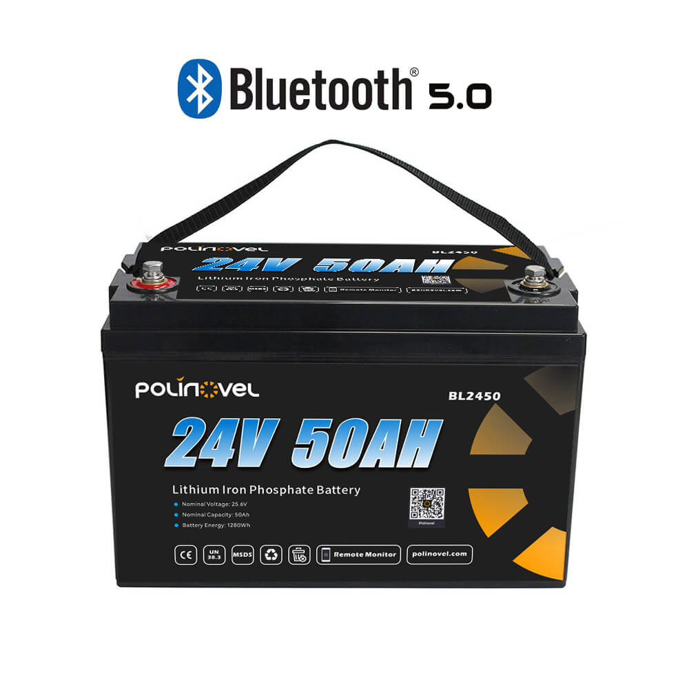 24V 50Ah Lithium Bluetooth Battery BL2450
