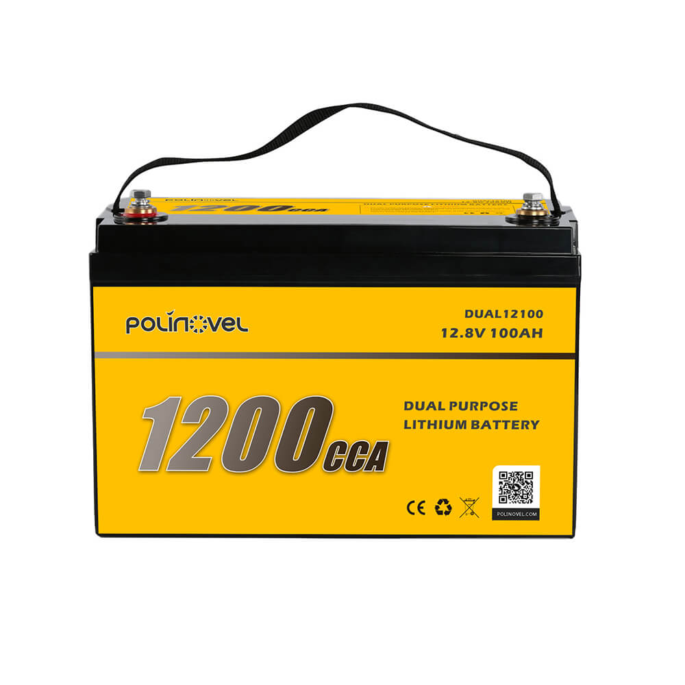 12V 100Ah Dual Purpose Lithium Battery DUAL12100