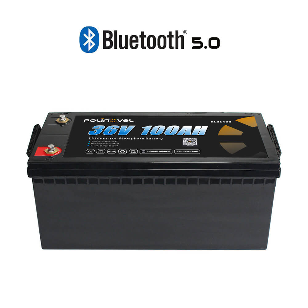 36V 100Ah Lithium Bluetooth Battery BL36100