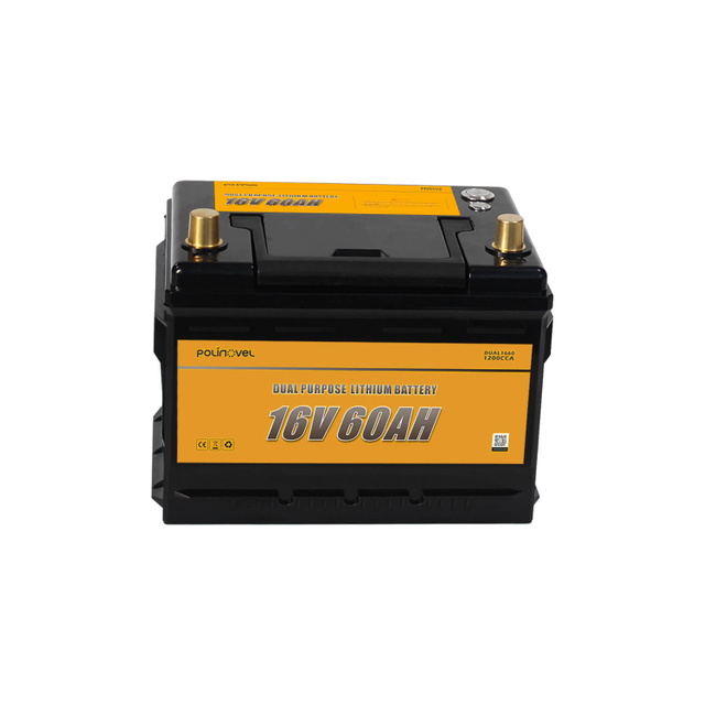 16V 60Ah Dual Purpose LiFePO4 Battery