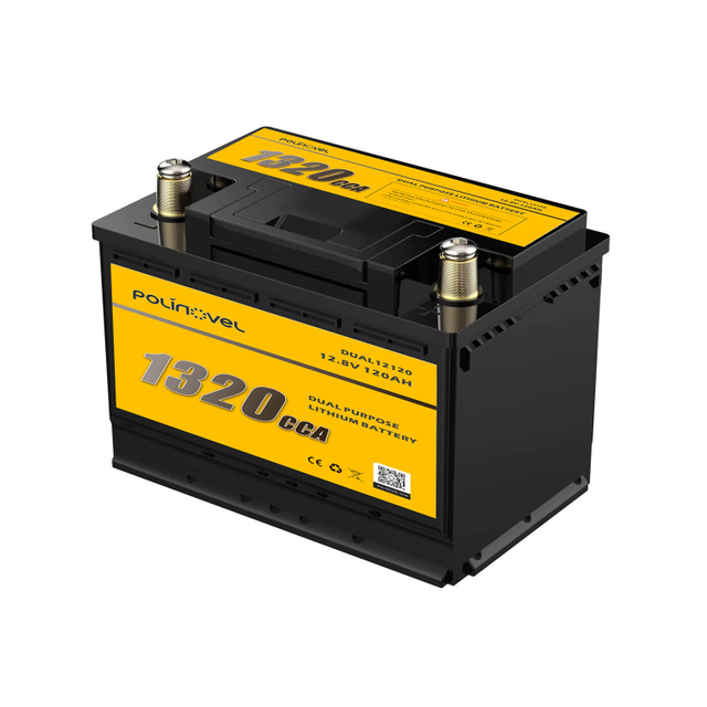 Dual Purpose 1320CCA Power Crank Marine Starting Lithium Battery