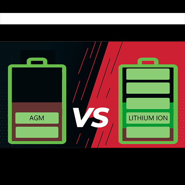 AGM VS Lithium-Ion Batteries: Which is Better for a Solar RV Battery Pack