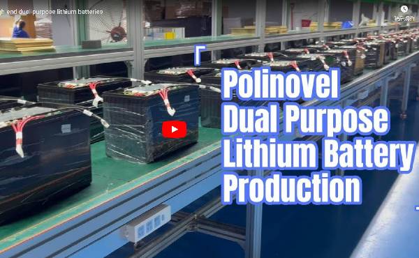 Polinovel manufactures high-end dual purpose lithium batteries