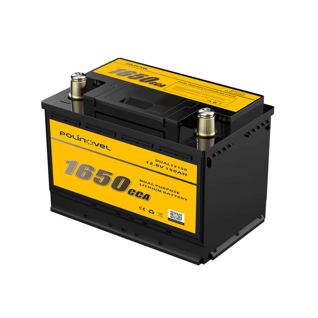 Dual Purpose 1650 Cold Cranking Amp Marine Starting Lithium Battery