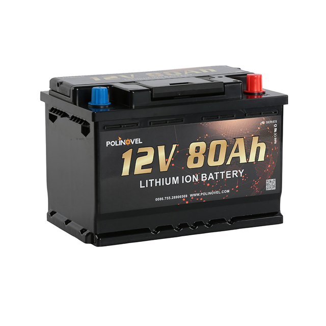 12v 80ah RV Boat Caravan Lifepo4 Battery 