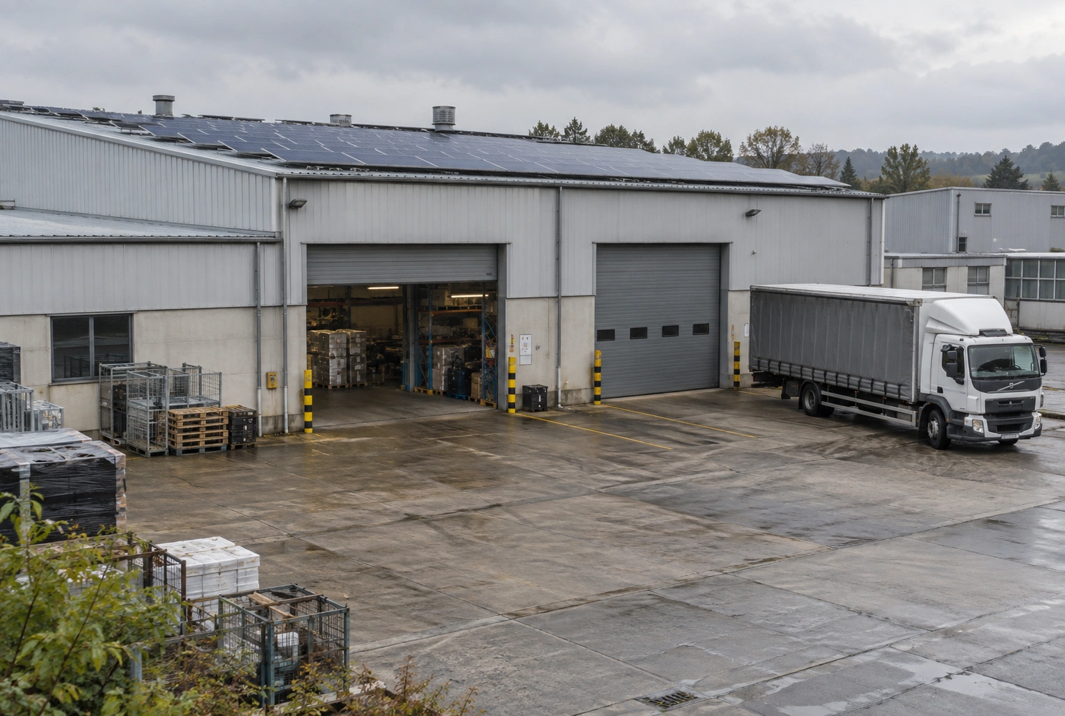 Factories with Rooftop Solar