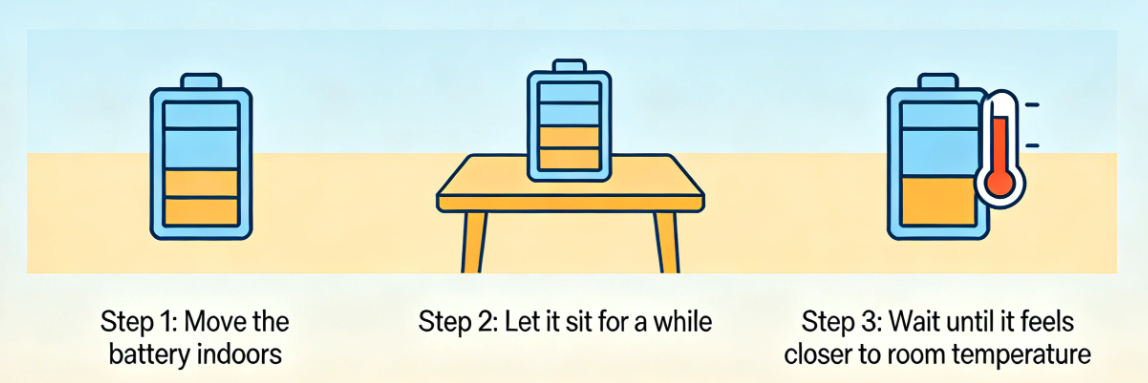 Charging Lithium Batteries in Cold Weather Charging Lithium Batteries in Cold Weather