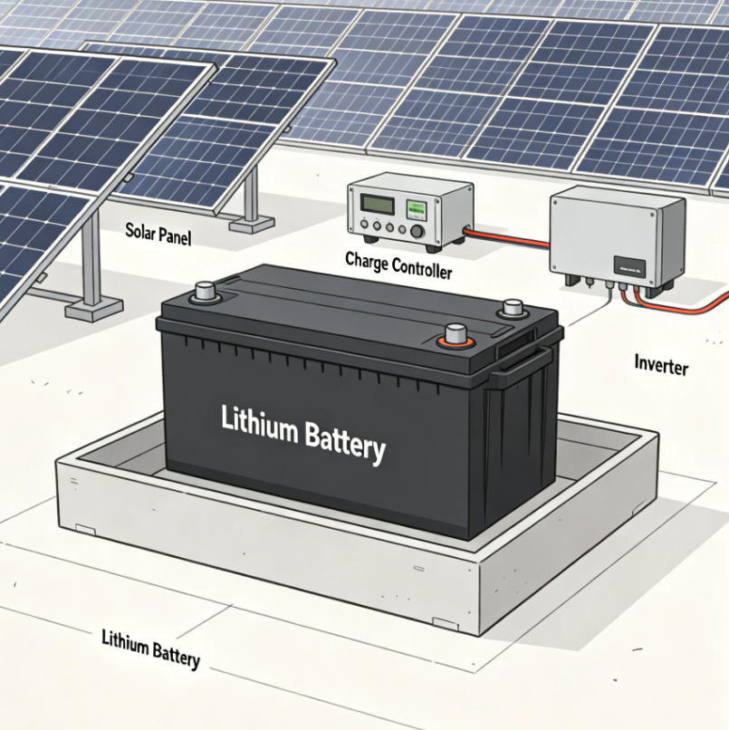 lithium battery for solar system