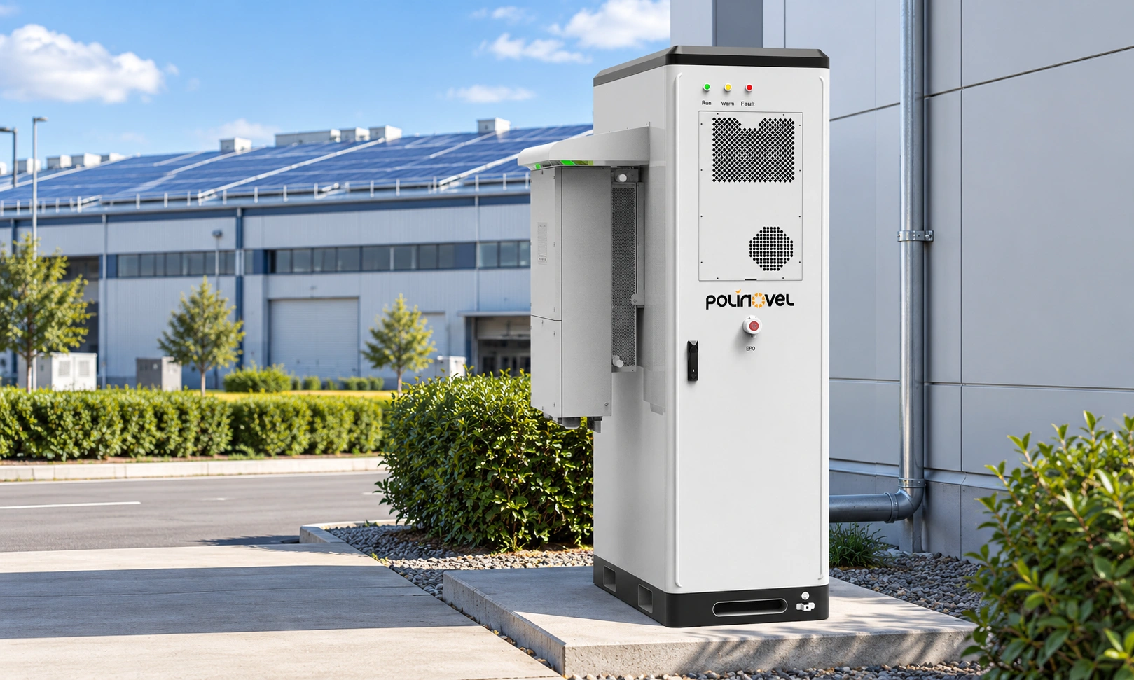 50kW 96kWh Semi-Solid-State Outdoor Energy Storage Cabinet
