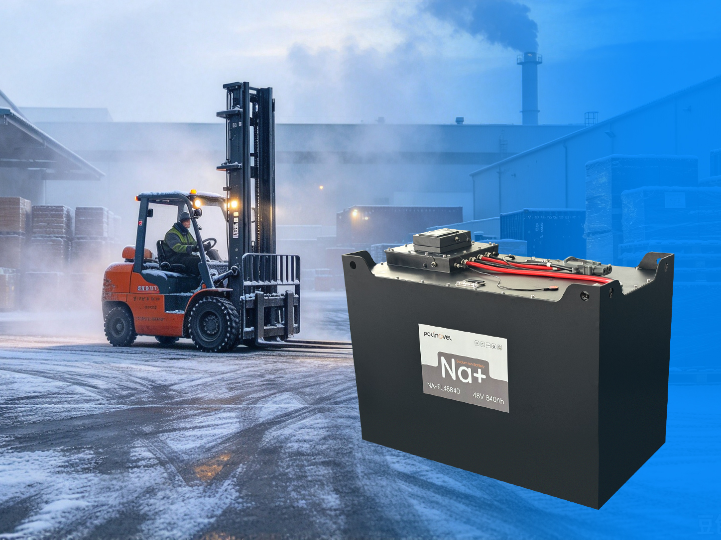 48V 840Ah Sodium-Ion Forklift Battery