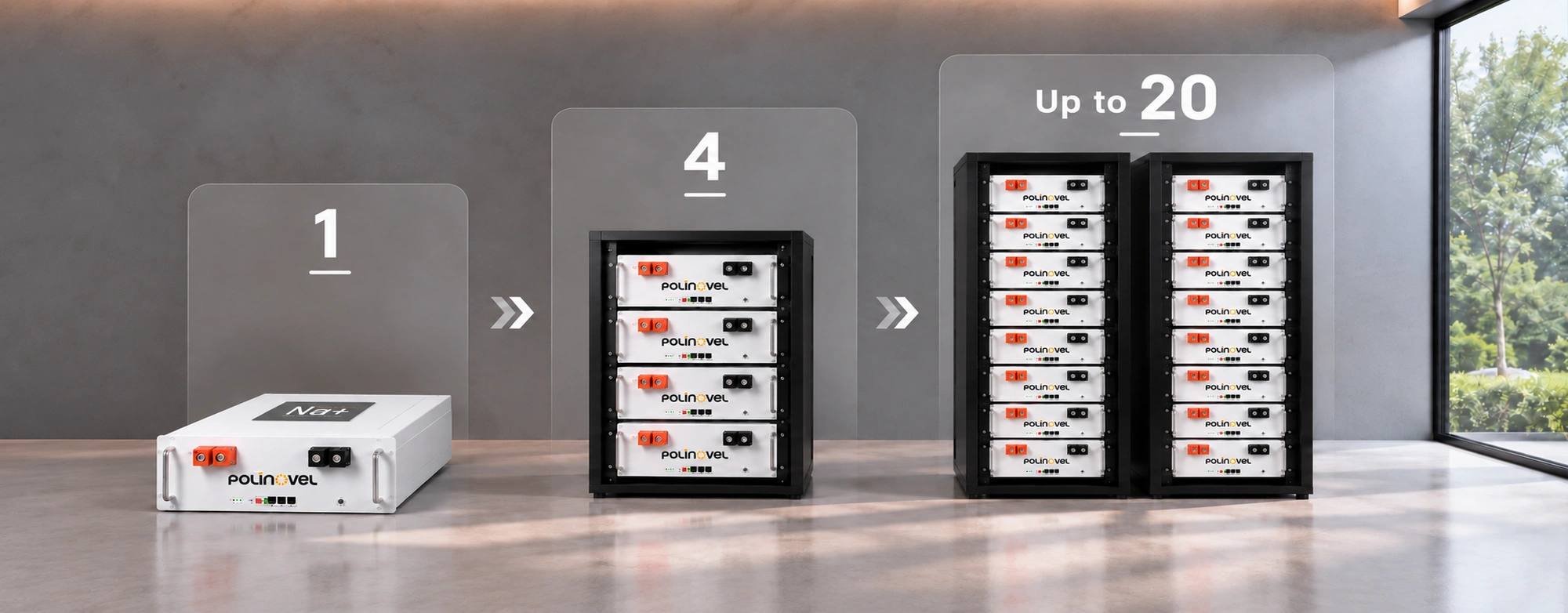 Scalable Energy Storage with Flexible Capacity Expansion